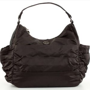 Lululemon Black Arabesque Bag